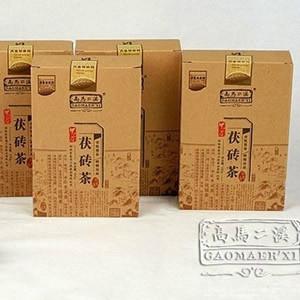 供应湖南特产/安化黑茶/天尖茶/黑茶礼盒/千两茶饼750g/茯砖茶图片
