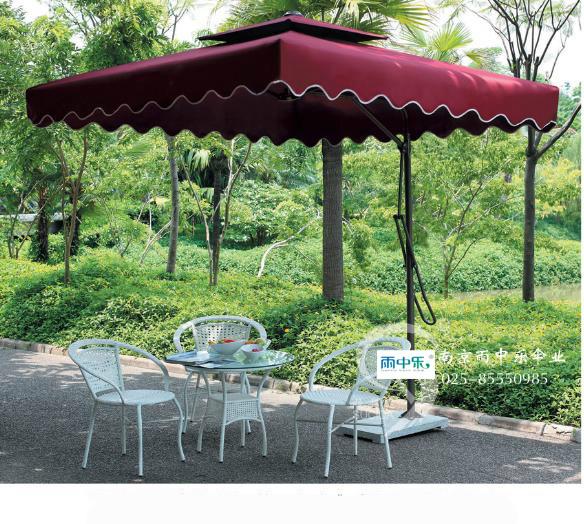 供应南京咖啡厅遮阳伞南京高档星巴克伞图片