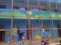 供应幼儿园墙体绘画设计