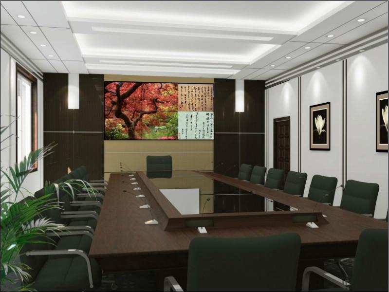 工业用LG47寸液晶视频会议拼接墙LG深圳供应商图片