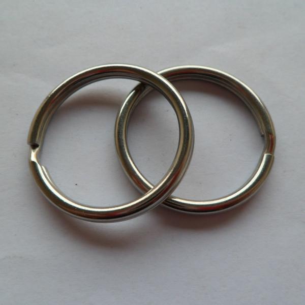 广东厂家专业生产不锈钢钥匙圈钥匙环 高弹性钢线圈 材料纯正304