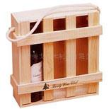 供应烙印木制酒盒技术制红酒盒供应商家酒类礼品盒图片