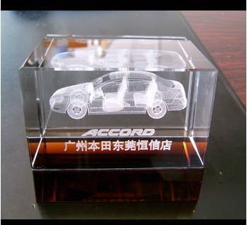 广州市广州水晶车模饰品摆件定做厂家