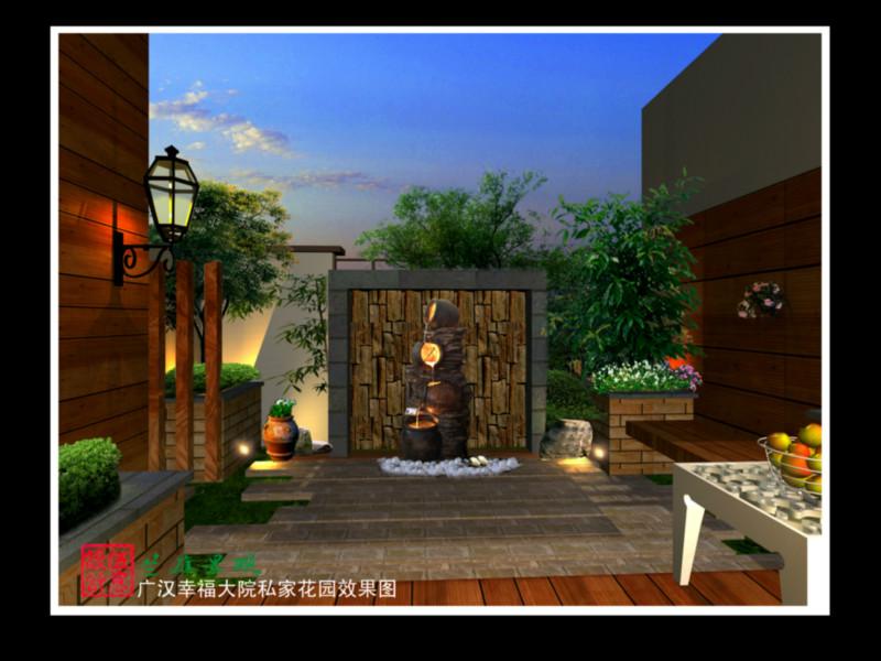 供应德阳花园别墅设计东南亚风格图片