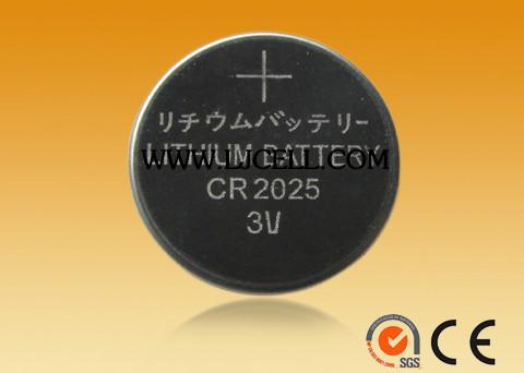 供应罗珈CR2025纽扣电池(5粒卡装)图片