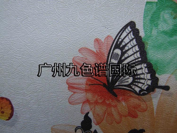 广州市批发弱溶剂打印墙纸耗材写真材料厂家