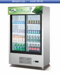 供应两门自动移门饮料冷藏保鲜展示柜 广东冷柜使用LED灯的饮料展示柜图片