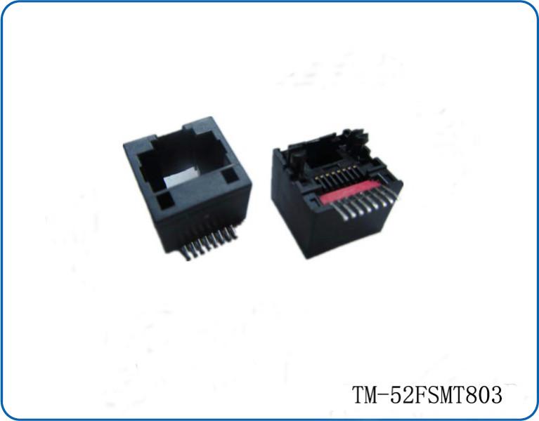 RJ45 SMT网络连接器插脚贴片连接器