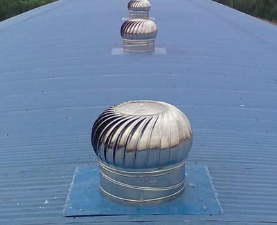 屋顶无动力自动通风机（不锈钢）长沙自然通风帽图片