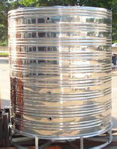 松岗水箱厂直供 立式平顶平底水箱 6立方水箱 不锈钢保温水箱图片