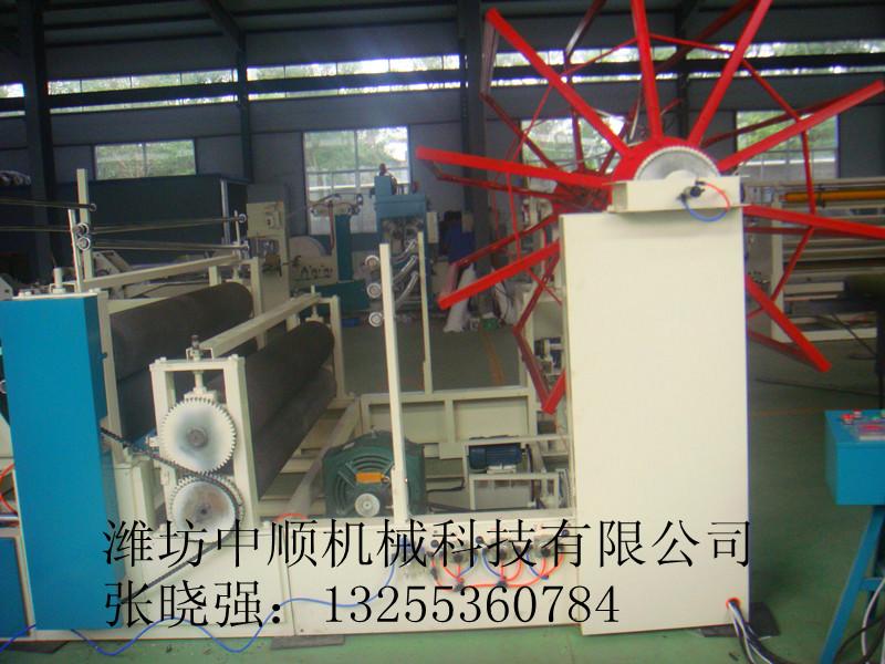 山东潍坊供应江苏客户的全自动网笼式刀切纸复卷机方块纸机