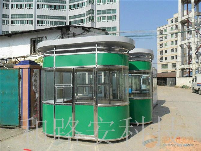 深圳厂家供应生产安装收费站不锈钢岗亭岗亭