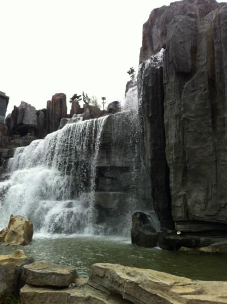 供应公园假山瀑布，公园假山瀑布制作，公园假山瀑布公司