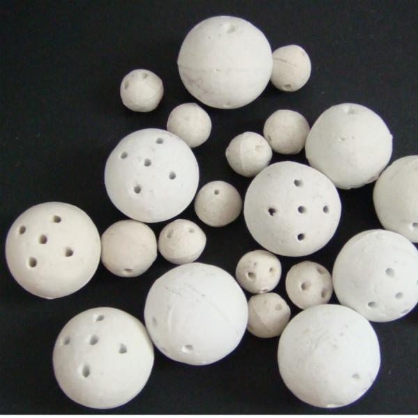 江西萍乡 环球化工填料有限公司厂家供应惰性氧化铝多孔瓷球