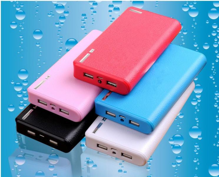 供应钱包双USB移动电源20000毫安iPhone54s三星手机充电图片