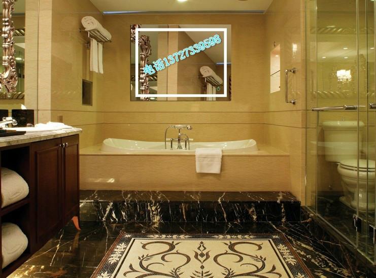 供应浴室镜子防雾带灯图片