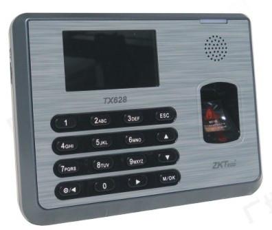 供应中控TX628指纹考勤机出售 X628升级版 彩屏考勤机
