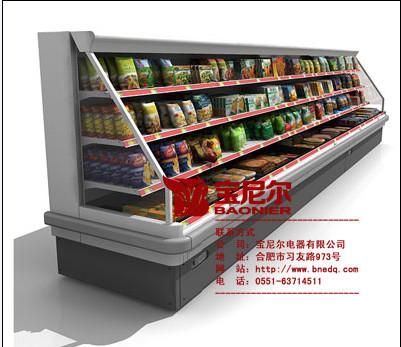 南京冷藏展示柜蔬菜保鲜柜水果风幕柜