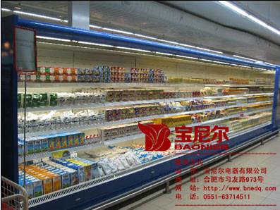 蔬菜水果保鲜柜多少钱超市生鲜冷冻柜尺寸