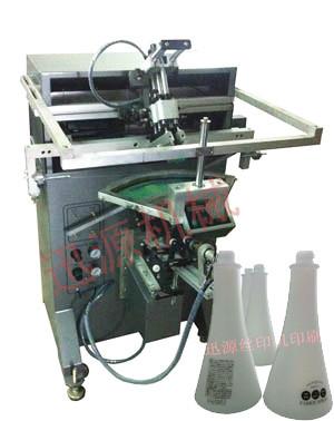 S-400Z圆锥瓶丝网印刷机,具有锥形面印刷功能丝印机,厂家