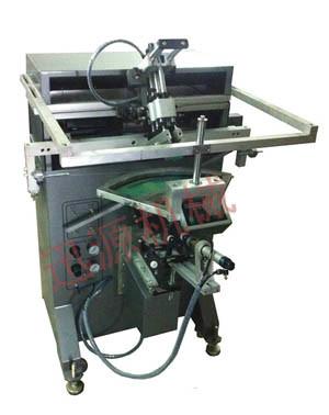S-400Z圆锥瓶丝网印刷机,具有锥形面印刷功能丝印机,厂家