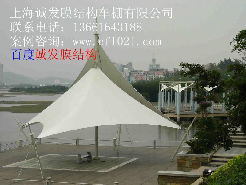 上海市广场膜结构景观棚厂家供应广场膜结构景观棚