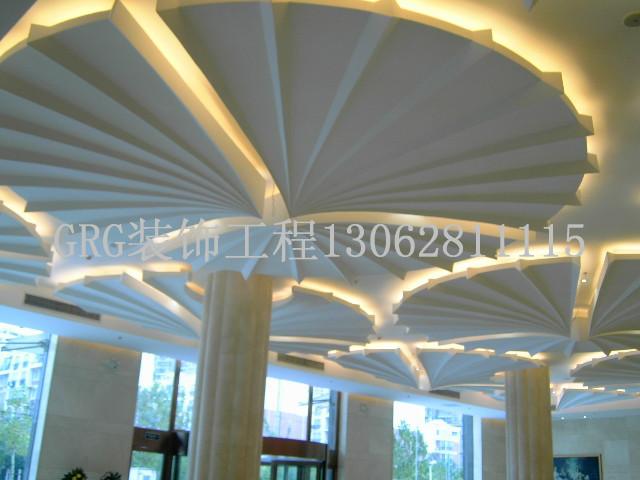 供应用于装饰板的GRG装饰面板GRG天花板