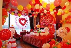 惠州欢喜气球装饰之婚宴气球装饰批发