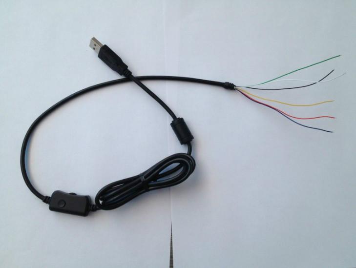 供应USB电源线 键盘鼠标连接线 专业USB线材厂家
