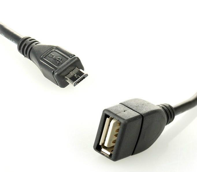 供应USB转micro5P转接线OTG数据线