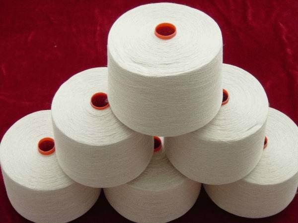 供应用于织布用纱的涤棉80/20配比24支纱线