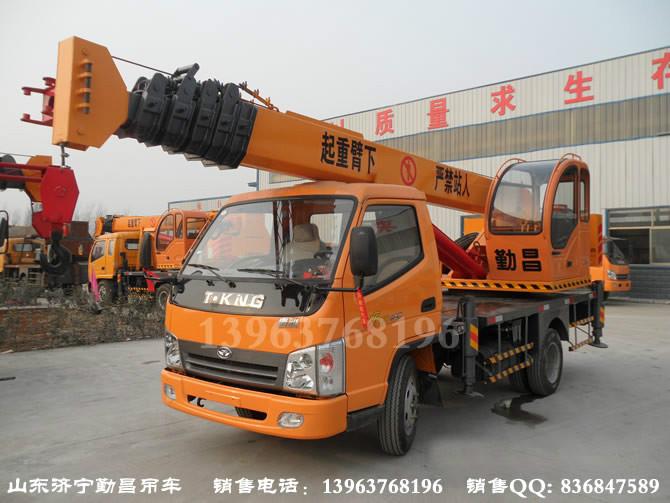 供应勤昌6吨汽车吊-流水线作业-中国名优