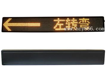 供应的士后窗LED屏/车载LED广告屏/出租车P6显示屏/车载LED