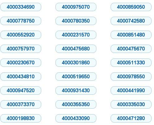 全国均可办理的400号码批发