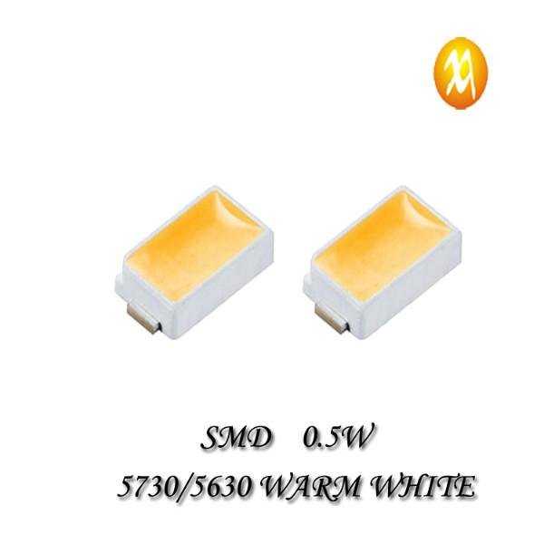 供应0.5W贴片/SMD5730/LED光源/台湾芯片/高性价比