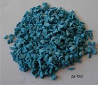 供应蓝色橡胶颗粒，蓝色橡胶颗粒厂家，蓝色橡胶颗粒价格