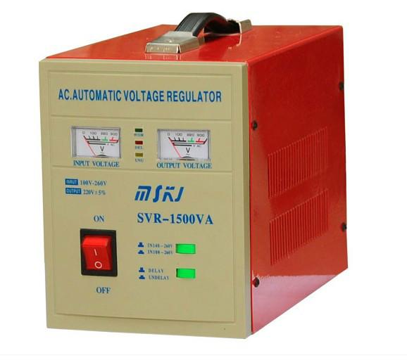供应SVR-1500VA全自动交流家用稳压器 