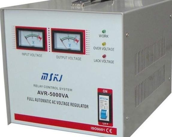 供应AVR-5000VA全自动交流家用稳压器图片