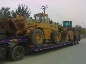 乡宁大件运输货物-临汾拖板车运输装载机13453136639