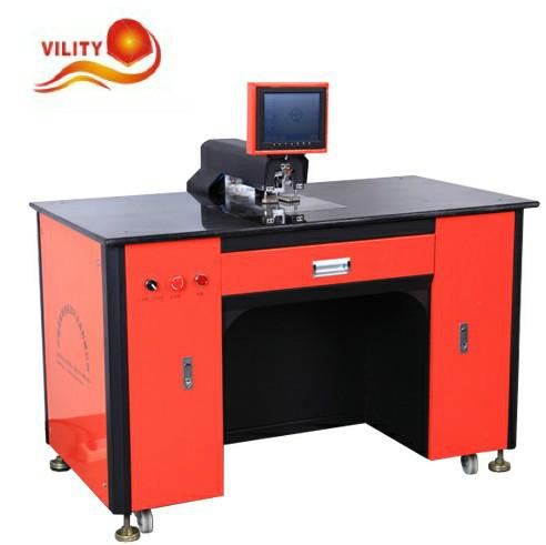 深圳PVC电子面贴自动打孔机 磨砂PVC面贴自动打孔机 CCD扫描定