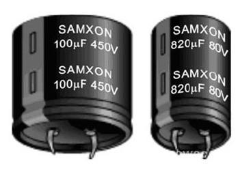 万裕SAMXON电容南京代理商供应型号HP400V100UF25*25图片