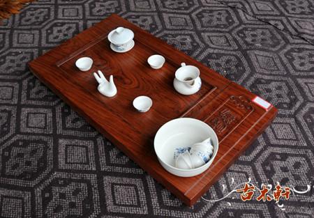 供应原木花梨木茶盘/茶台桌可定做非洲进口实木花梨木大板