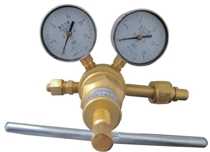 供应高压氧气减压器YQY-25氧气减压表