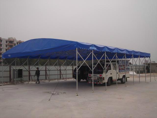 龙岩遮阳篷中高低档伸缩篷固定装饰高端天幕篷大型推拉篷
