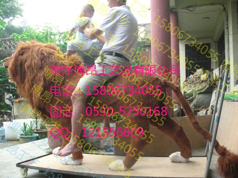 动物狮子模型，菏泽狮子模型摆件制作价格，仿真狮子系列
