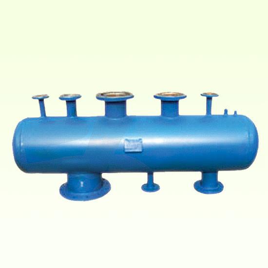 供应山东直销分集水器设备中央空调用分集水器工业循环水分集水器图片