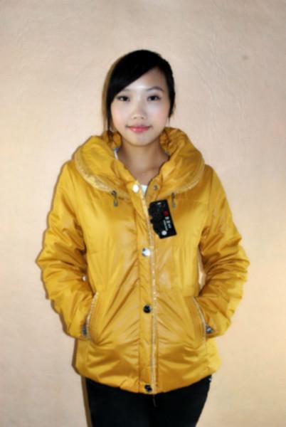 供应2013秋冬装新款韩版女装气质仿兔毛毛领修身时尚女士短外套