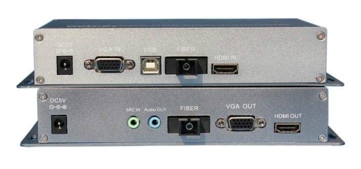 供应1路HDMI+1路VGA光端机