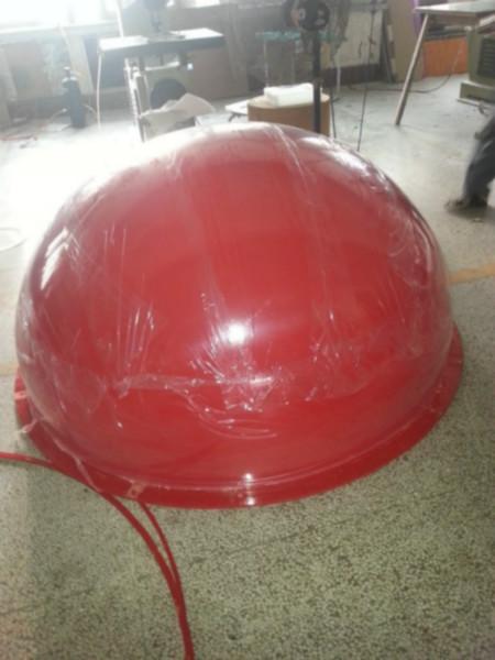 深圳市亚克力1300mm超大透明圆球圣诞球厂家