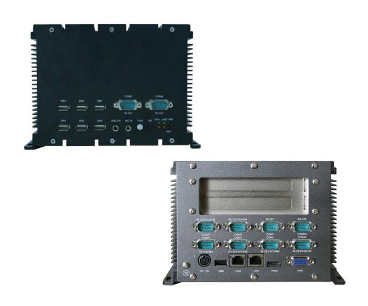 双PCI插槽无风扇工控机工业电脑批发